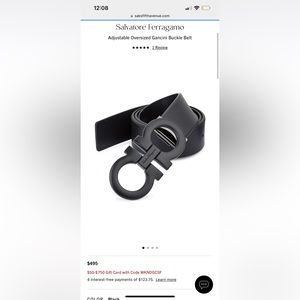 Salvatore Ferragamo belt